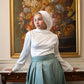 Mint Cloche Soiree Skirt