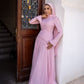 Cashmere Corset Soiree Dress Set
