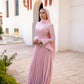 Cashmere Corset Soiree Dress Set