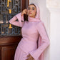 Cashmere Corset Soiree Dress Set