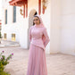 Cashmere Corset Soiree Dress Set