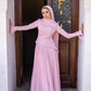 Cashmere Corset Soiree Dress Set