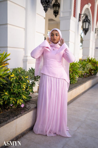 Rose Corset Soiree 2-pieces Dress Set