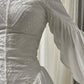 Off-white Embroidered Bridal Dress