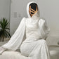 Off-white Embroidered Mermaid Bridal Dress