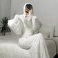 Off-white Embroidered Mermaid Bridal Dress