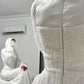 Off-white Embroidered Mermaid Bridal Dress