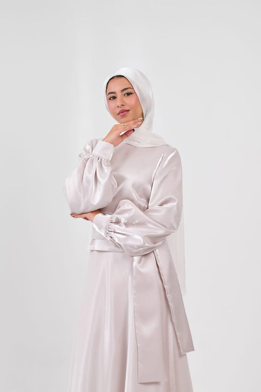 Shadow & Shine Soiree Set in Powder Pink