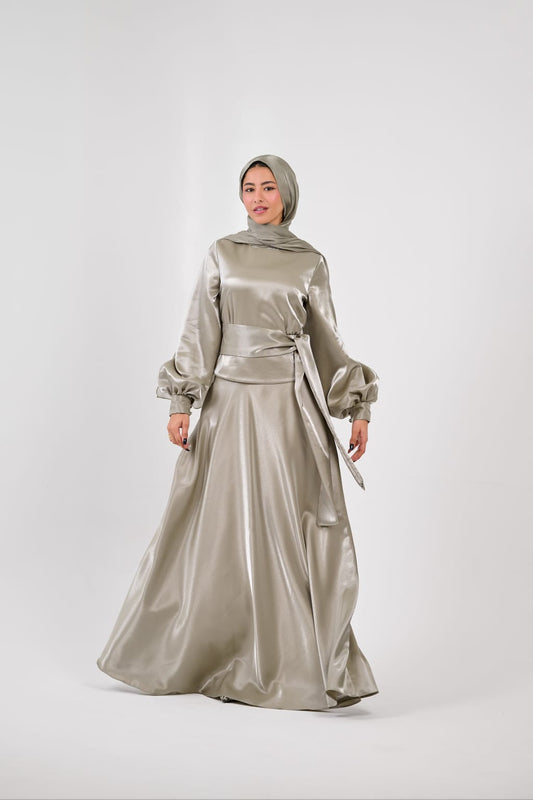 Shadow & Shine Soiree Set in Sage