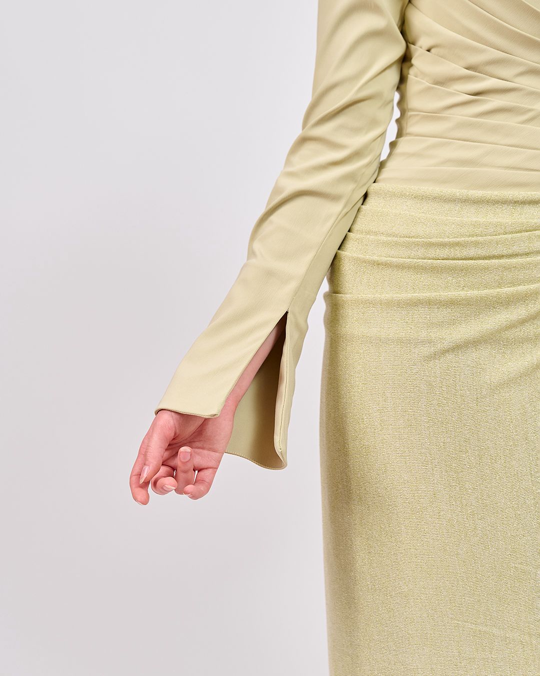 The Minimal Muse Dress in Sage