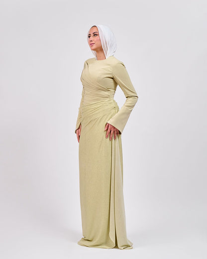 The Minimal Muse Dress in Sage