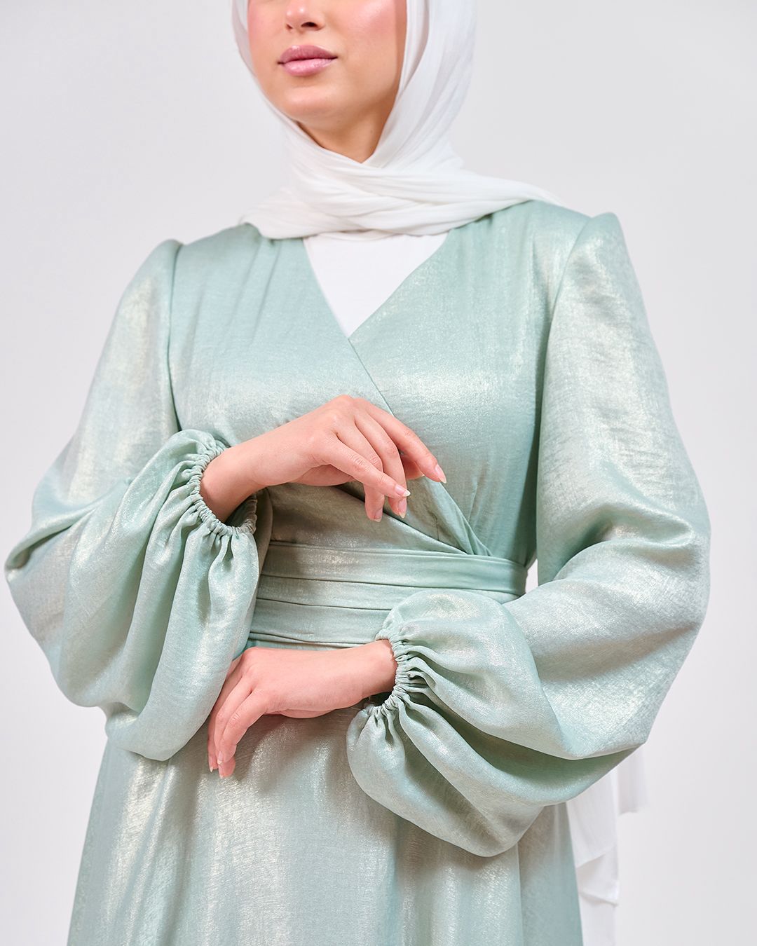 The Simply Soft Dress in Mint