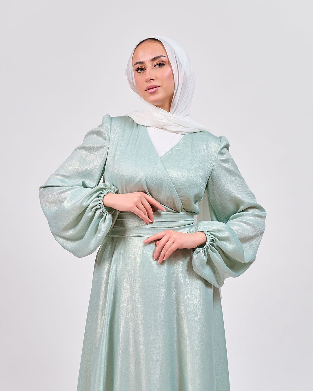 The Simply Soft Dress in Mint