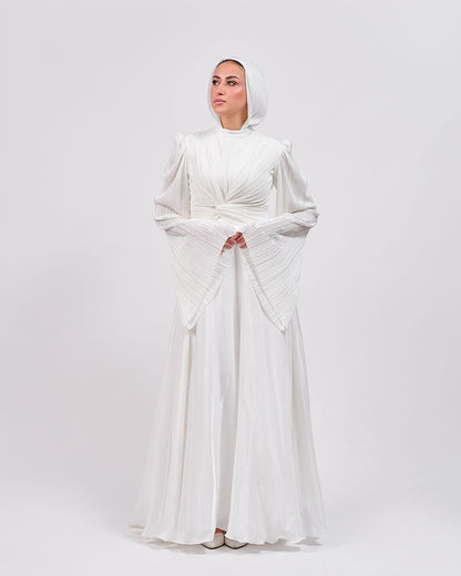 The Pure Charm Dress in Off White