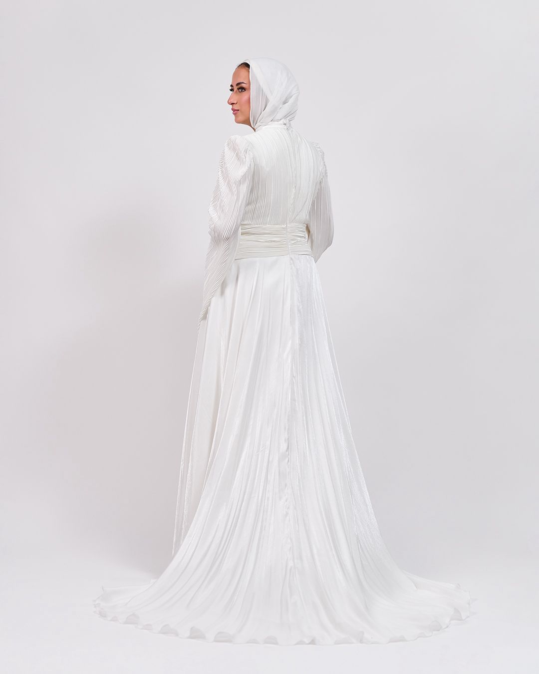 The Pure Charm Dress in Off White