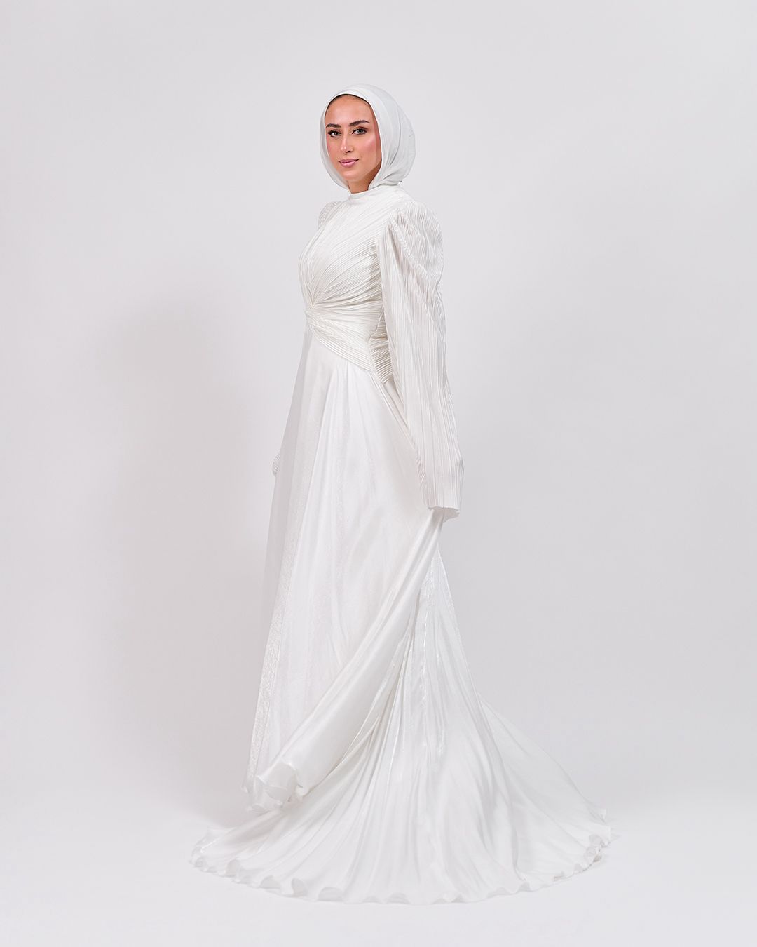 The Pure Charm Dress in Off White