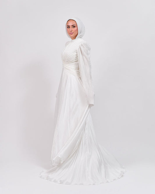 The Pure Charm Dress in Off White