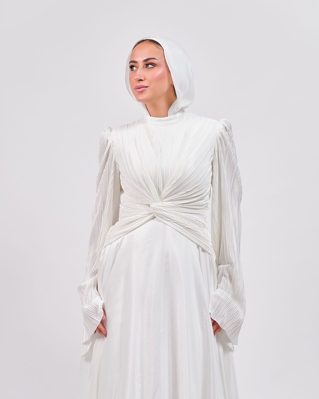 The Pure Charm Dress in Off White