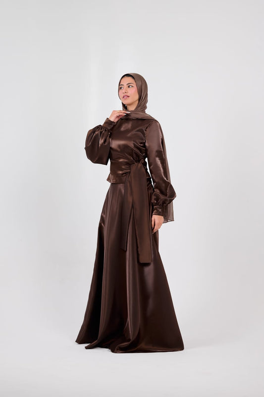 Shadow & Shine Soiree Set  in Brown