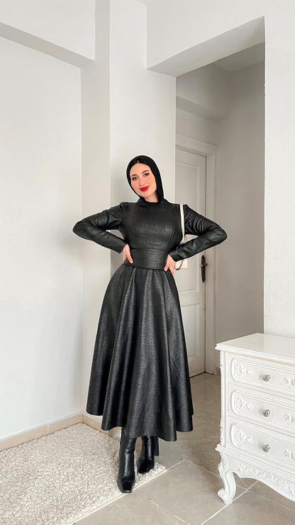 Black Winter Dress