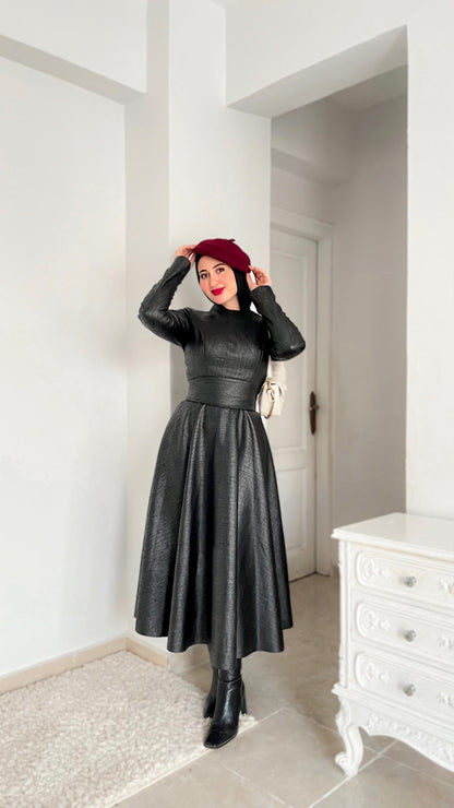 Black Winter Dress