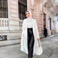 Off-white Long Winter Coat
