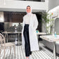 Off-white Long Winter Coat