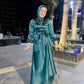 Royal Green Soiree Dress