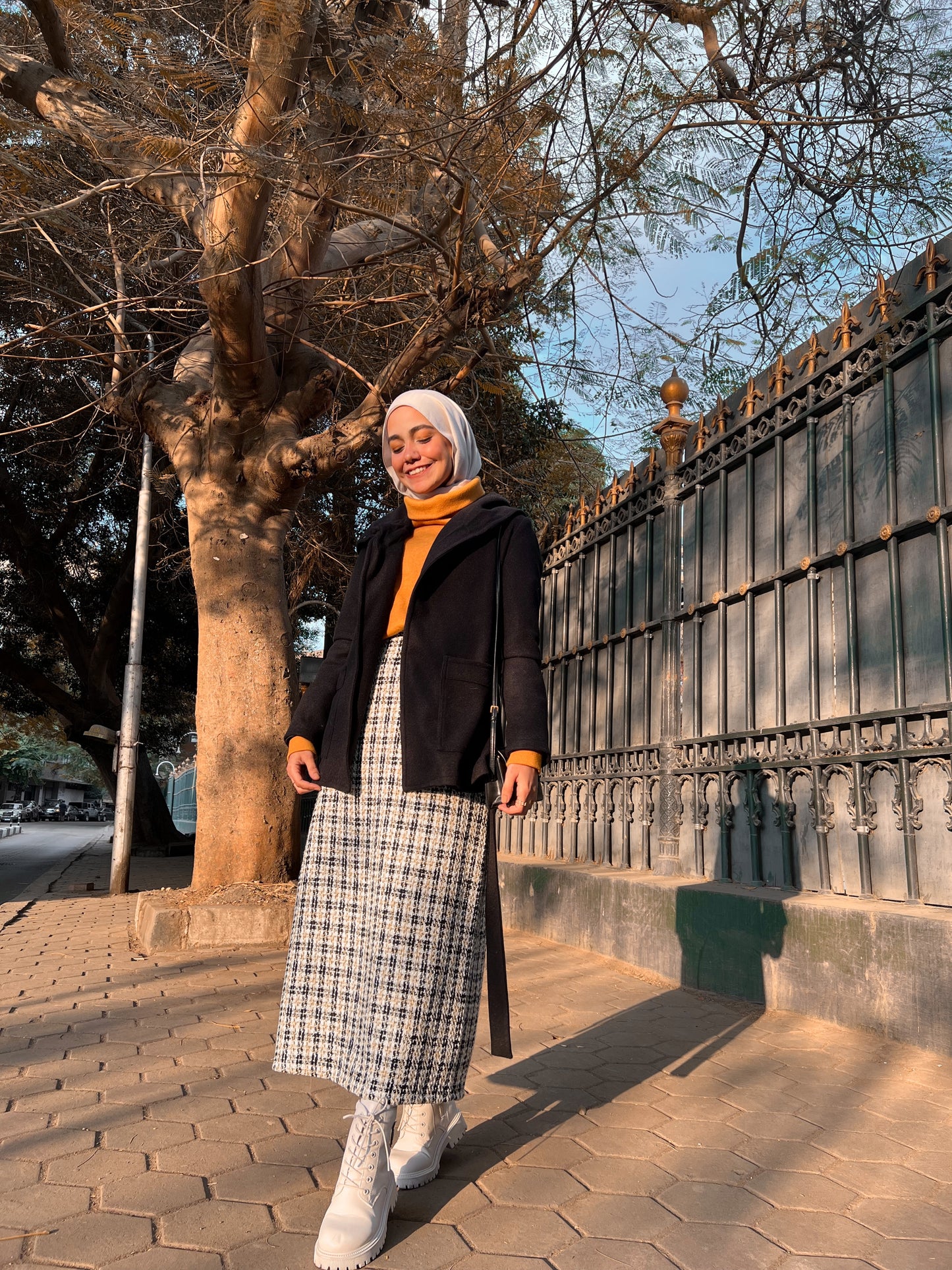 Plaid Winter Skirt