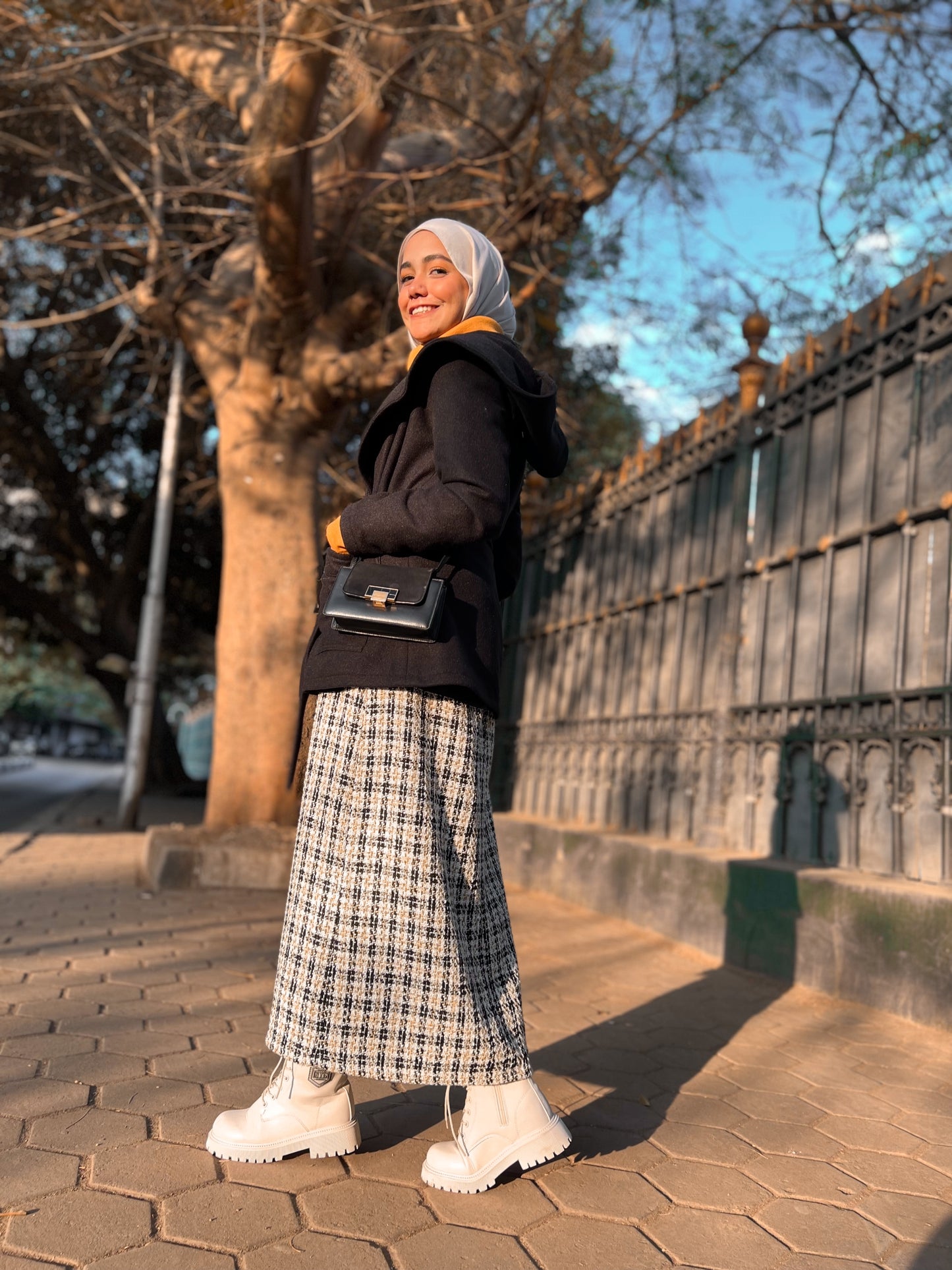Plaid Winter Skirt