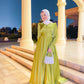 Kiwi Satin Soiree Dress