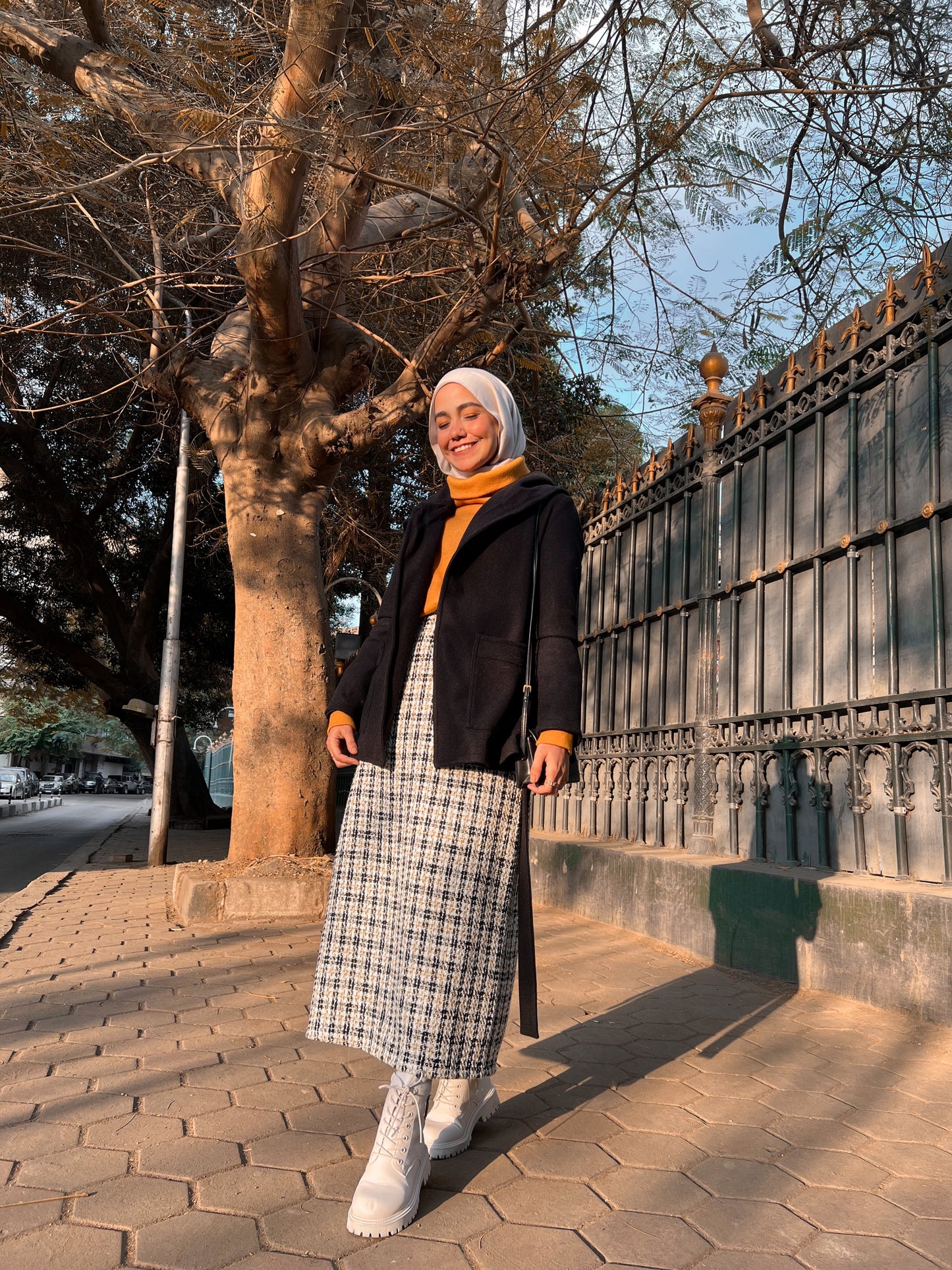 Plaid Winter Skirt