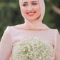 Body-rose Embroidered Soiree Dress