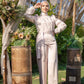 Body-rose Satin Soiree Pants