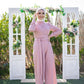Rose Classic Cross Wrap Jumpsuit