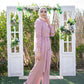 Rose Classic Cross Wrap Jumpsuit