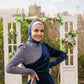 Navy Blue Velvet Wrap Soiree Dress