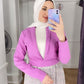 Purple Short Jacket