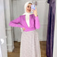Purple Short Jacket
