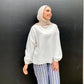 Blue Striped Linen Pants