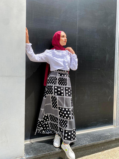 Off-white Ruffles Classic Blouse