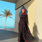Black Floral Summer Dress