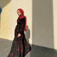 Black Floral Summer Dress