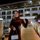Maroon Velvet Soiree Dress