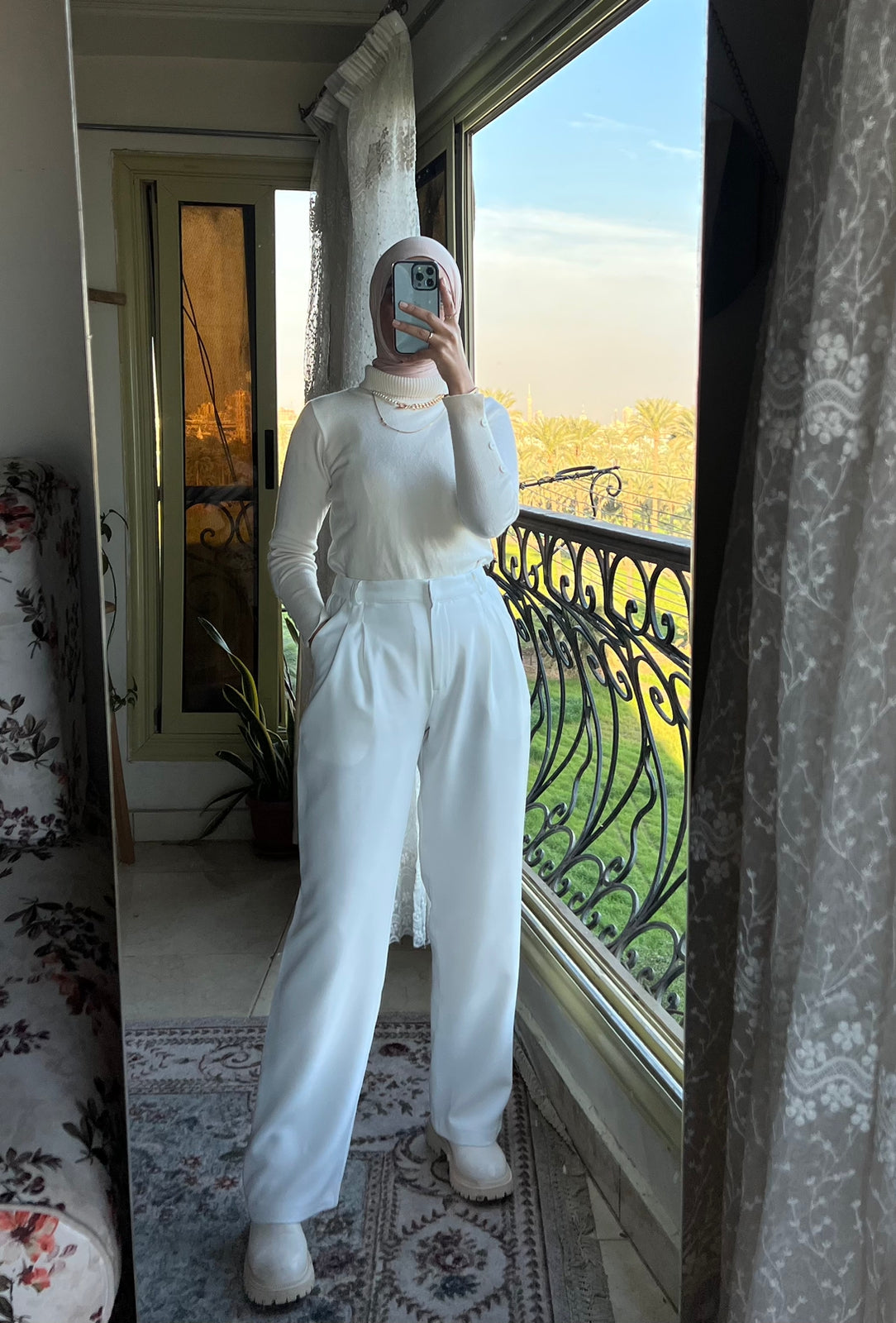 Off-white Wide Suit Pants