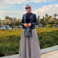 Plaid Cloche Winter Skirt