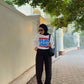 Black Wide Suit Pants