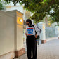 Black Wide Suit Pants