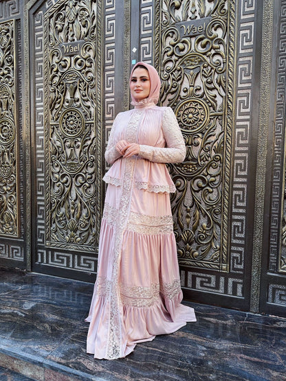 Rose Vintage Soiree Dress