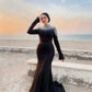 Black Mermaid Soiree Dress